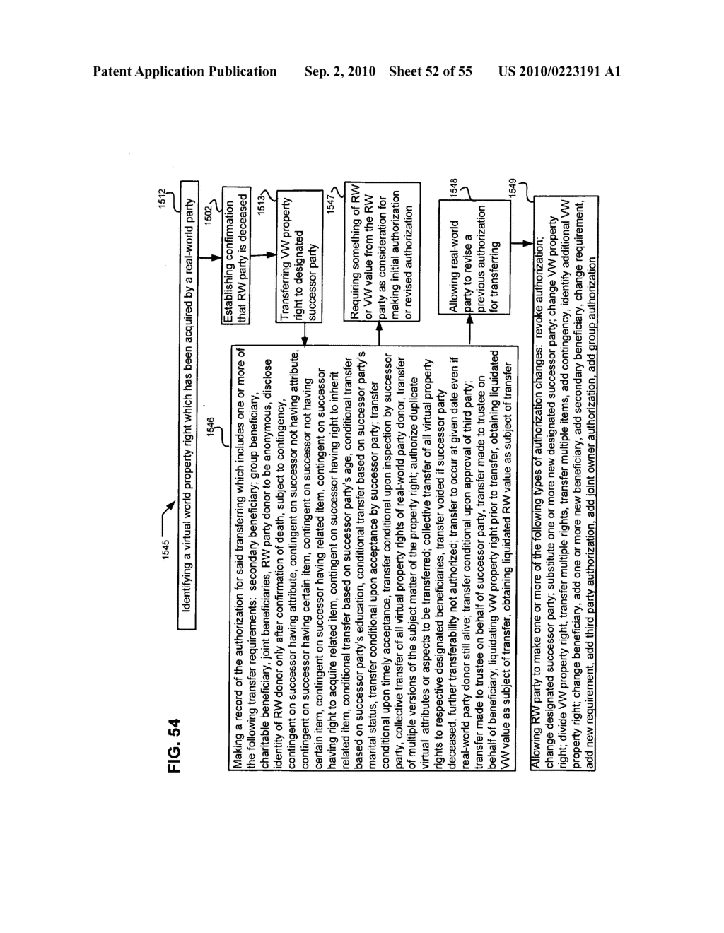 Virtual world property disposition after real-world occurrence - diagram, schematic, and image 53