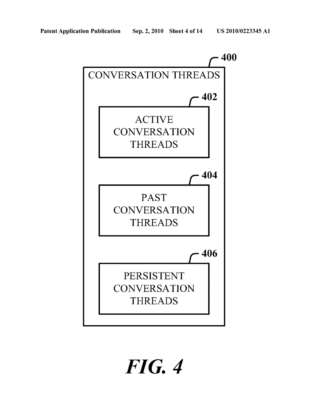 COMMUNICATIONS APPLICATION HAVING CONVERSATION AND MEETING ENVIRONMENTS - diagram, schematic, and image 05