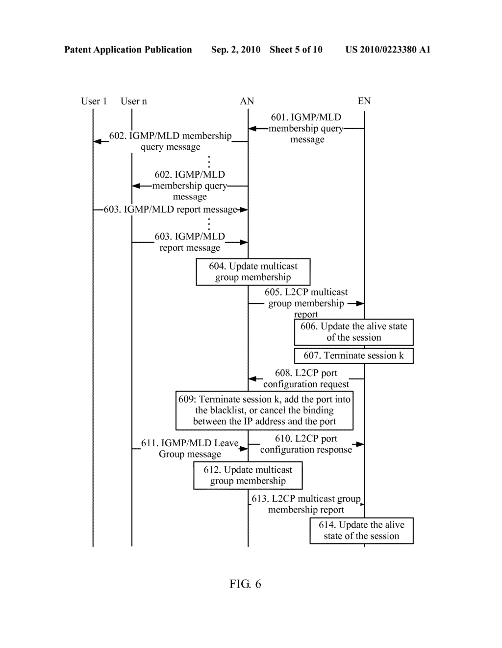 Session Monitoring Method, Apparatus, and System Based on Multicast Technologies - diagram, schematic, and image 06