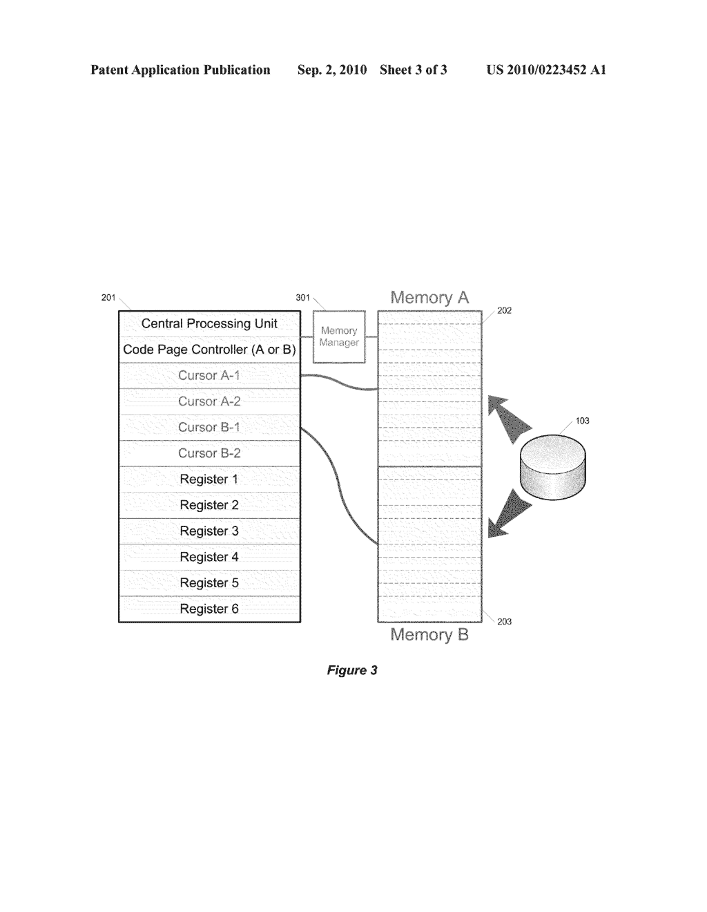 CENTRAL PROCESSING UNIT CAPABLE OF MULTI-BOOT USING DESJOINT MEMORY SPACES - diagram, schematic, and image 04