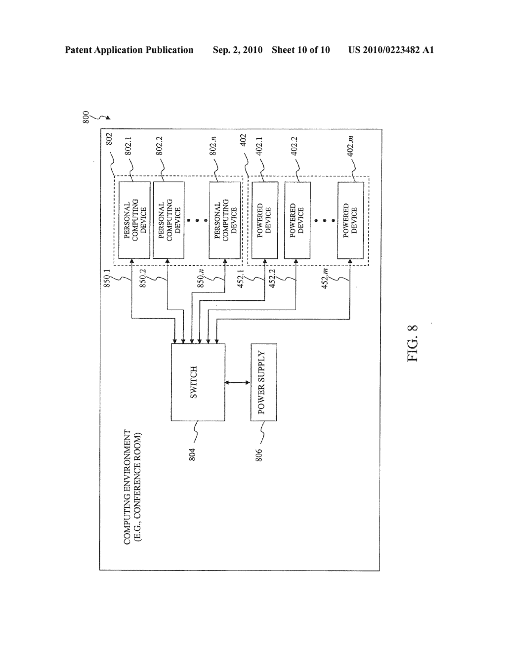 Protocol and Interface Between a LAN on Motherboard (LOM) and a Powered Device (PD) for a Personal Computing Device (PCD) - diagram, schematic, and image 11