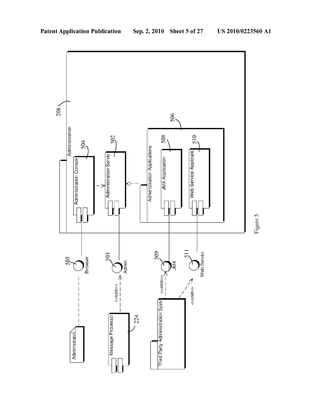 SYSTEM AND METHOD FOR MANAGING COMMUNICATION FOR COMPONENT APPLICATIONS - diagram, schematic, and image 06