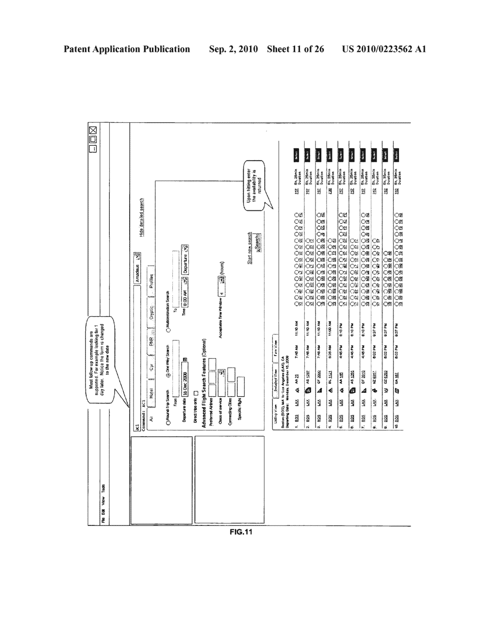 GRAPHICAL USER INTERFACE FOR SEARCH REQUEST MANAGEMENT - diagram, schematic, and image 12