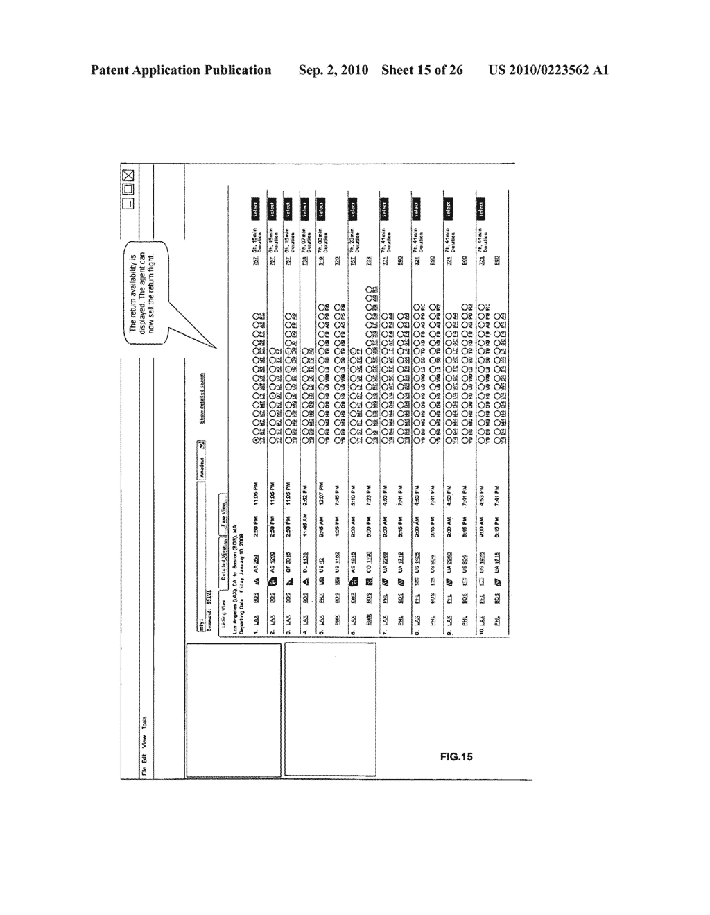 GRAPHICAL USER INTERFACE FOR SEARCH REQUEST MANAGEMENT - diagram, schematic, and image 16