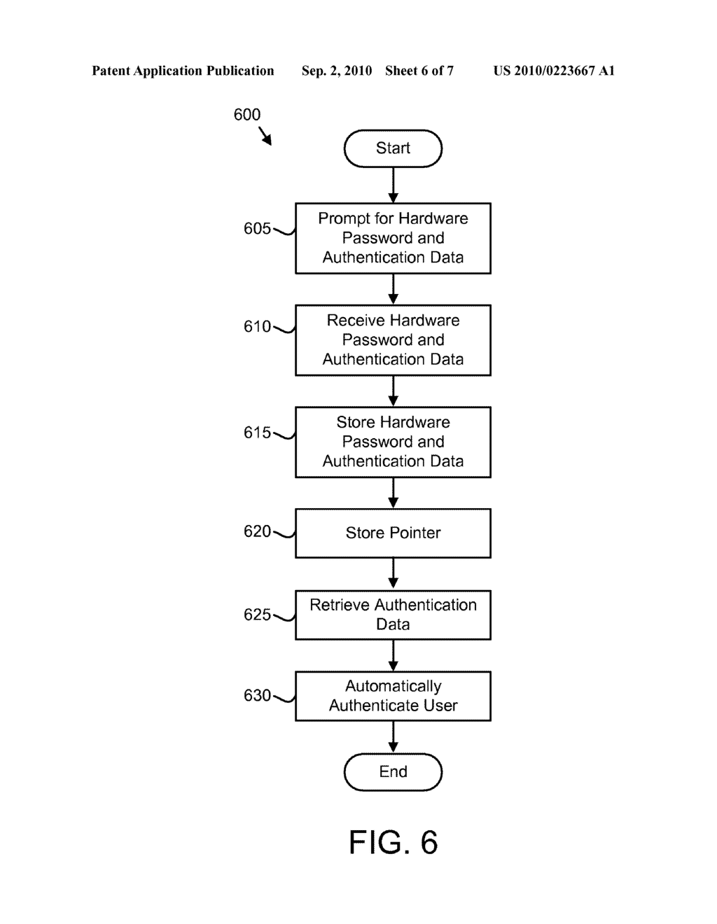 APPARATUS, SYSTEM, AND METHOD FOR START-UP AUTHENTICATION - diagram, schematic, and image 07