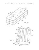 FLEXIBLE SYSTEM FOR SURROUNDING A PERIMETER AND COVERING A TOP SURFACE OF A MATTRESS diagram and image