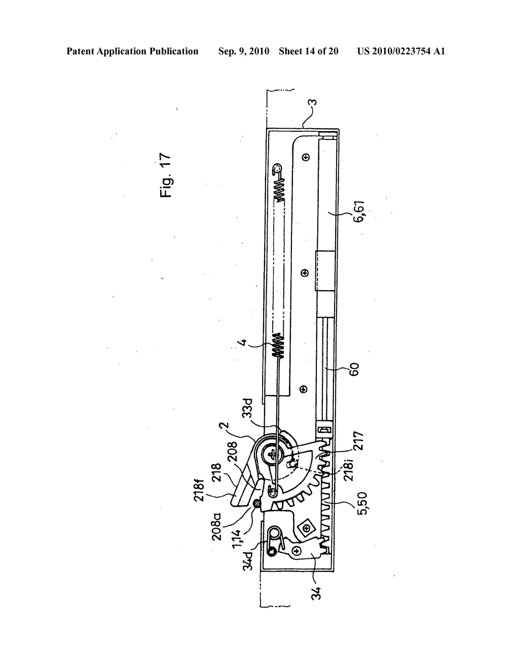 Withdrawing mechanism - diagram, schematic, and image 15