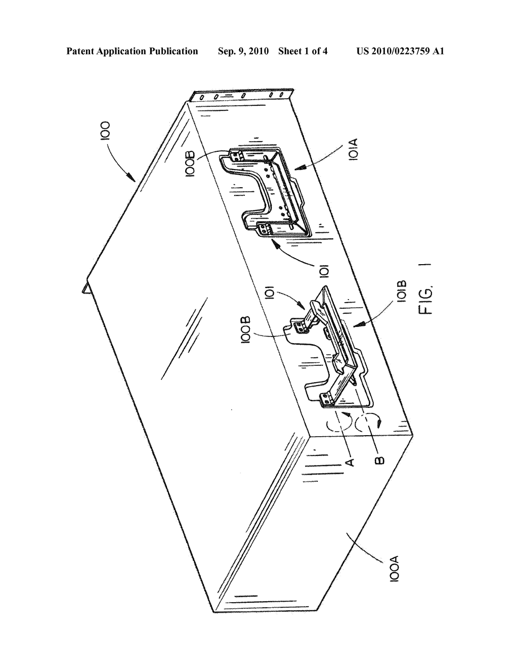 COMPUTER CHASSIS HANDLE - diagram, schematic, and image 02