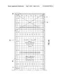 UNIQUE NUMBERING SYSTEM FOR RULERS, SQUARES AND TOOLS FOR BOTH RIGHT AND LEFT HANDED USERS diagram and image