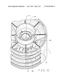 ADJUSTABLE DIVIDER/HOPPER FOR A GRAIN TOWER DRYER diagram and image