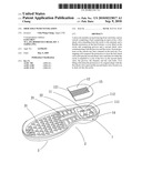 Shoe sole with ventilation diagram and image