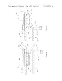 REVERSIBLE LOCKING DEVICE FOR MERCHANDISE DISPLAY HOOKS diagram and image