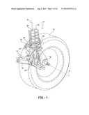 SUSPENSION SYSTEM FOR A VEHICLE AND METHOD diagram and image