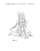 SUSPENSION SYSTEM FOR A VEHICLE AND METHOD diagram and image