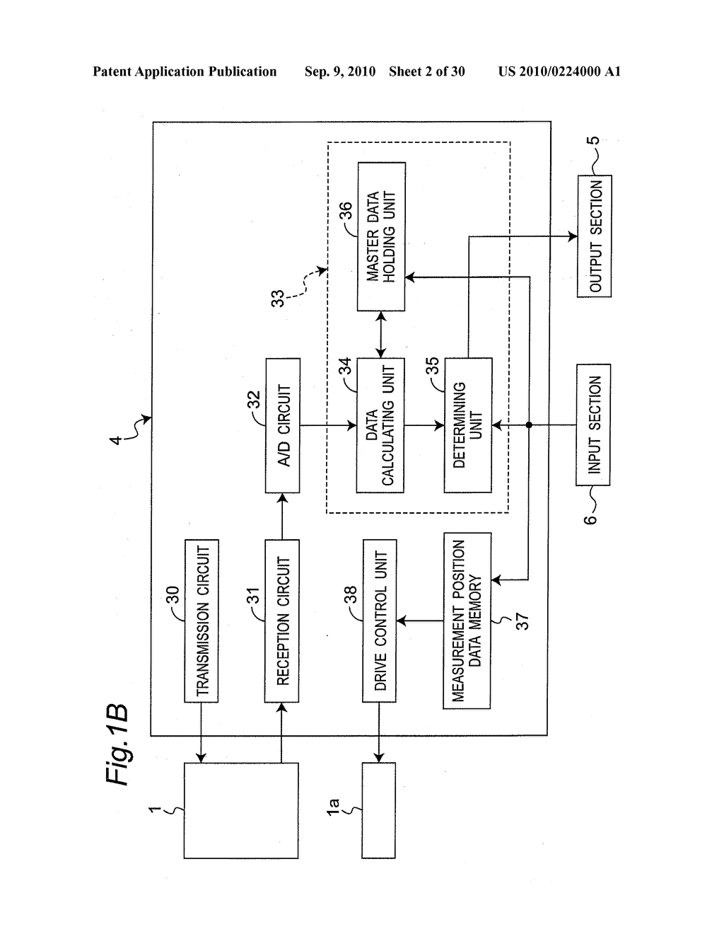 ULTRASONIC WAVE MEASURING METHOD AND APPARATUS - diagram, schematic, and image 03