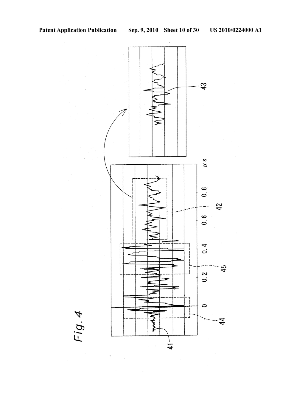 ULTRASONIC WAVE MEASURING METHOD AND APPARATUS - diagram, schematic, and image 11