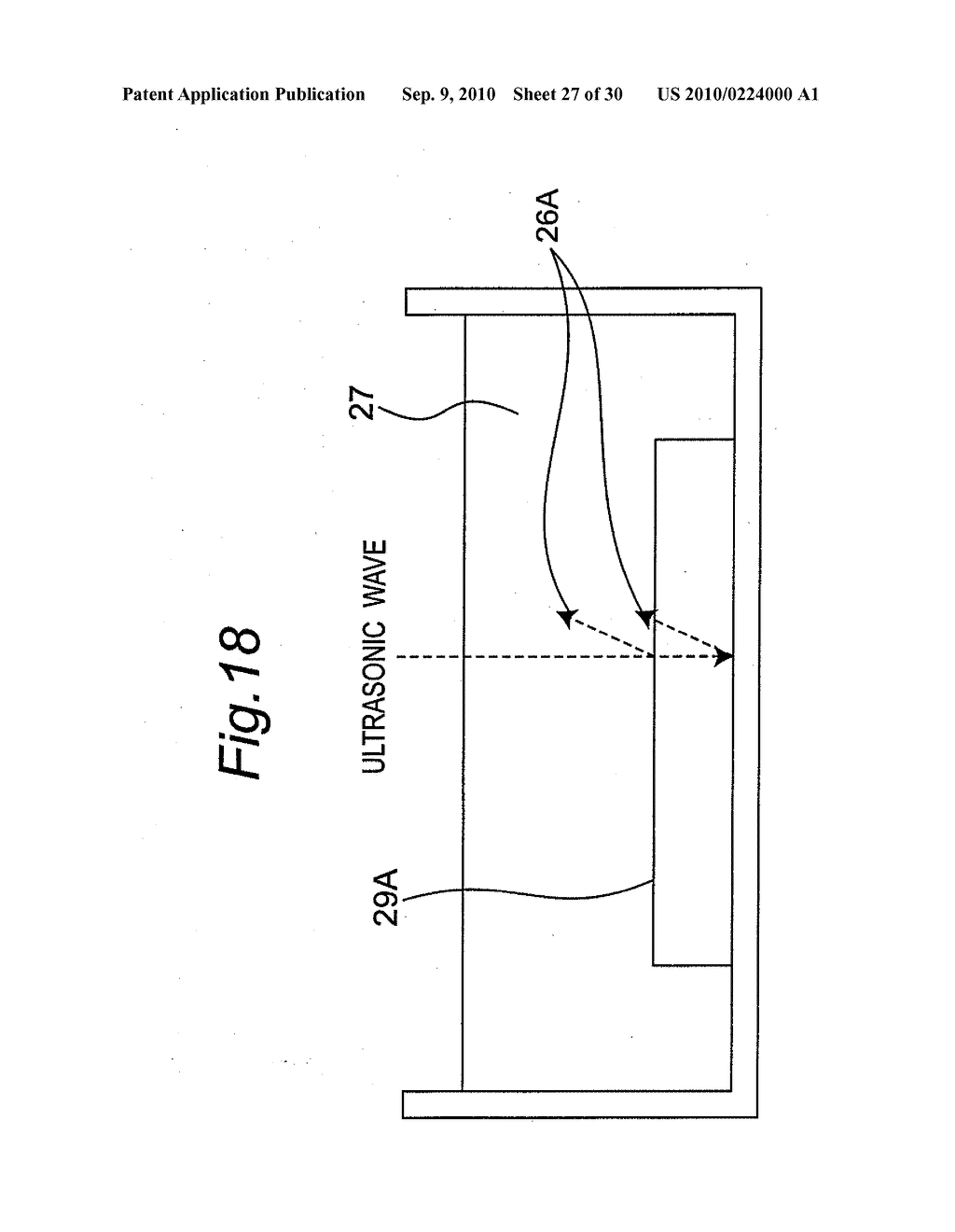 ULTRASONIC WAVE MEASURING METHOD AND APPARATUS - diagram, schematic, and image 28