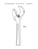 SELF ADJUSTING FLAT WRENCH diagram and image