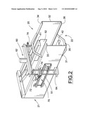 HYDRAULICALLY OR MANUALLY CONTROLLED SIDE TENSION RAILS TO CONTROL BALE LENGTH VARIATION IN A 14  X 18  SQUARE BALE CHAMBER diagram and image