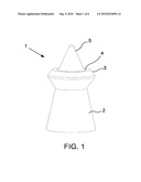 Procedure for Manufacturing a Pellet for Sporting Rifle or Sporting Gun and Pellet for Sporting Rifle or Sporting Gun thus Obtained diagram and image