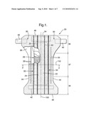 Process For Producing Absorbent Core Structures diagram and image