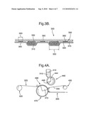 Process For Producing Absorbent Core Structures diagram and image