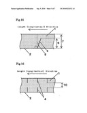 Double-sided pressure-sensitive adhesive tape and method for attaching the same, and release liner diagram and image