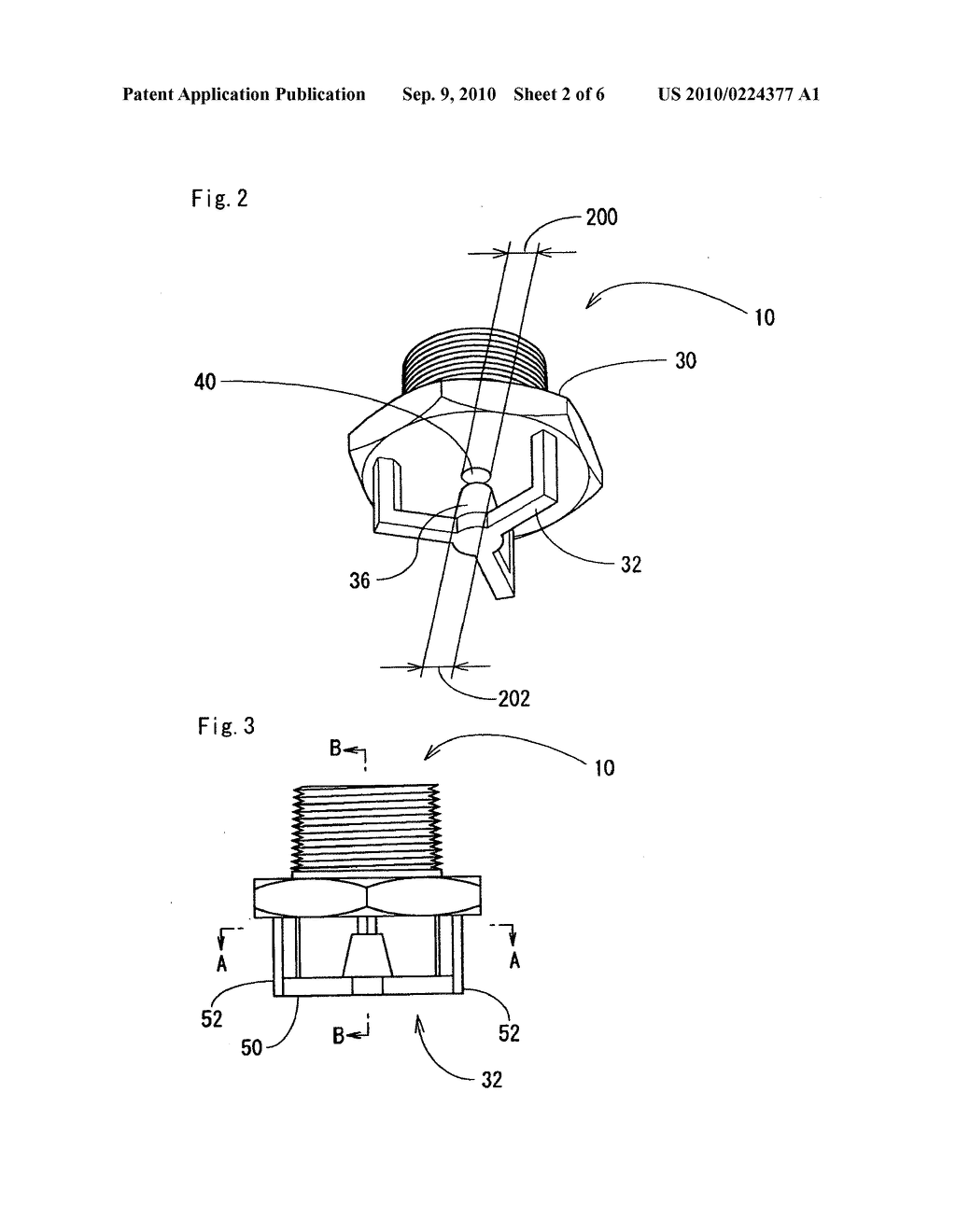 FIRE-EXTINGUSHING SPRAY NOZZLE AND FIRE-EXTINGUISHING EQUIPMENT - diagram, schematic, and image 03