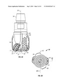 HYBRID DRILL BIT WITH HIGH BEARING PIN ANGLES diagram and image