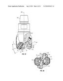 HYBRID DRILL BIT WITH HIGH BEARING PIN ANGLES diagram and image