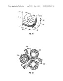 HYBRID DRILL BIT WITH HIGH BEARING PIN ANGLES diagram and image