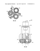 HYBRID DRILL BIT WITH HIGH BEARING PIN ANGLES diagram and image