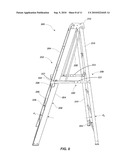 STEPLADDERS AND RELATED METHODS diagram and image