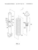 Stepless pressure-varying shock absorber diagram and image