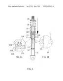 Stepless pressure-varying shock absorber diagram and image