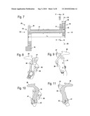 Portable handheld work apparatus diagram and image