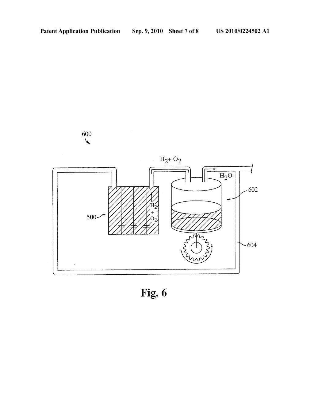 METHOD AND APPARATUS FOR EFFICIENT ON-DEMAND PRODUCTION OF H2 AND O2 FROM WATER USING WASTE HEAT AND ENVIRONMENTALLY SAFE METALS - diagram, schematic, and image 08