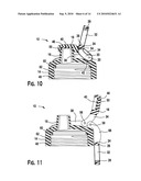 CAP ADAPTED TO ENGAGE CONTAINER WITH ANOTHER OBJECT diagram and image