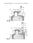 CAP ADAPTED TO ENGAGE CONTAINER WITH ANOTHER OBJECT diagram and image