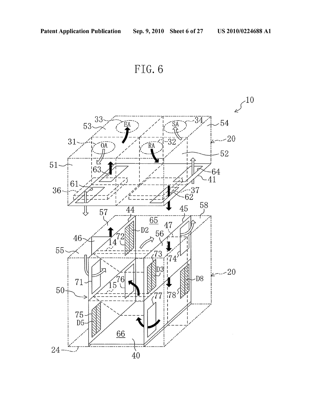 HUMIDITY CONTROL APPARATUS AND VENTILATION APPARATUS - diagram, schematic, and image 07