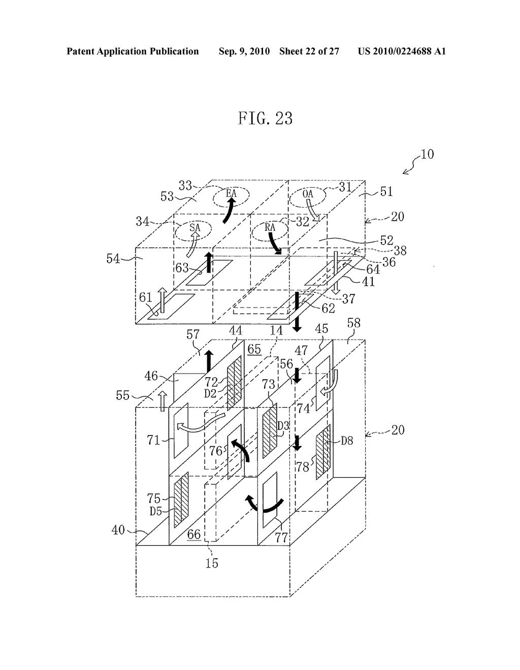 HUMIDITY CONTROL APPARATUS AND VENTILATION APPARATUS - diagram, schematic, and image 23