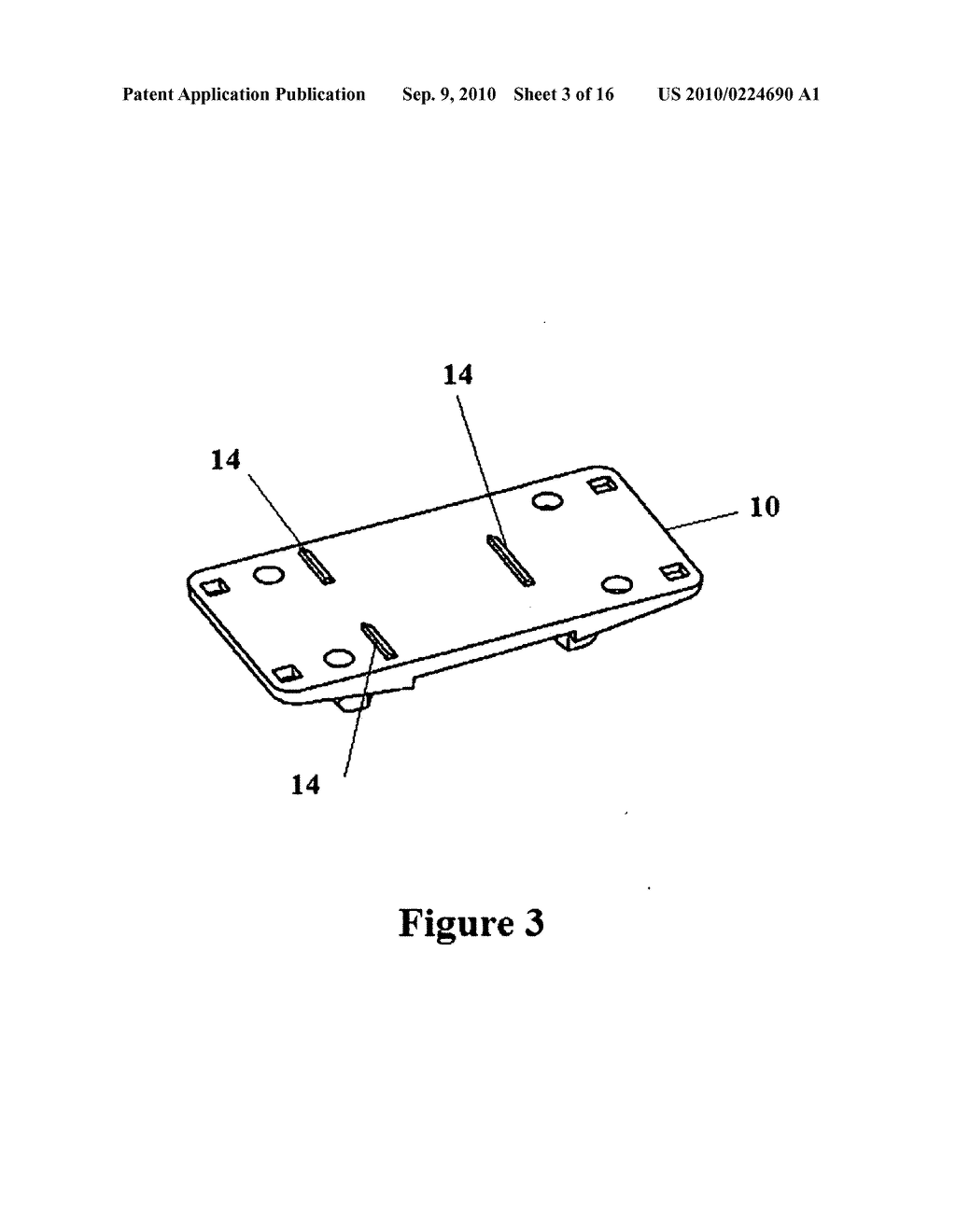 Tie Plate with Cam Shoulder Bridge - diagram, schematic, and image 04