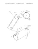 Knockdown Spool with Integrally Recessed Hexagonal Drive Connection diagram and image