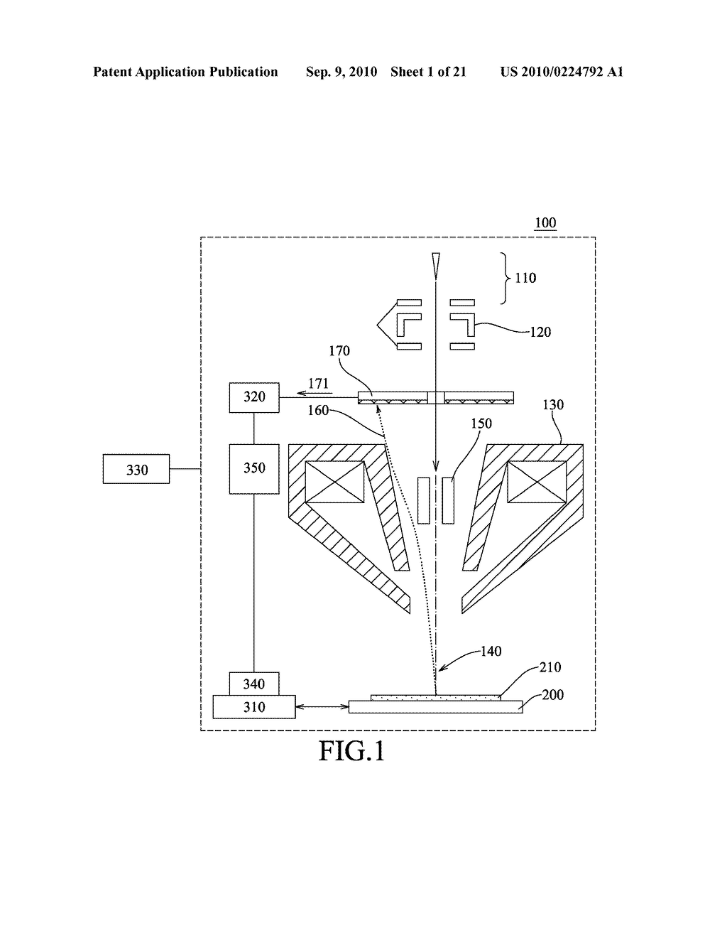 METHOD FOR CHARACTERIZING VIBRATIONAL PERFORMANCE OF CHARGED PARTICLE BEAM MICROSCOPE SYSTEM AND APPLICATION THEREOF - diagram, schematic, and image 02