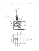 Sanitary fitting with limitation of water flow diagram and image