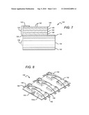 Light emitting diode chip with electrical insulation element diagram and image