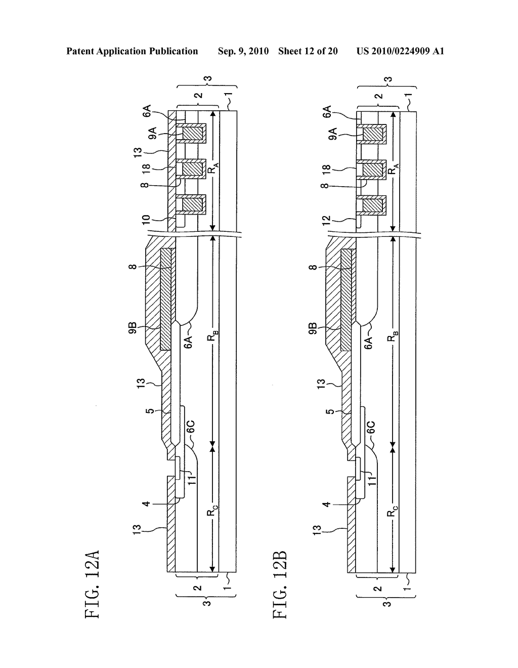 SEMICONDUCTOR DEVICE AND METHOD FOR FABRICATING THE SAME - diagram, schematic, and image 13