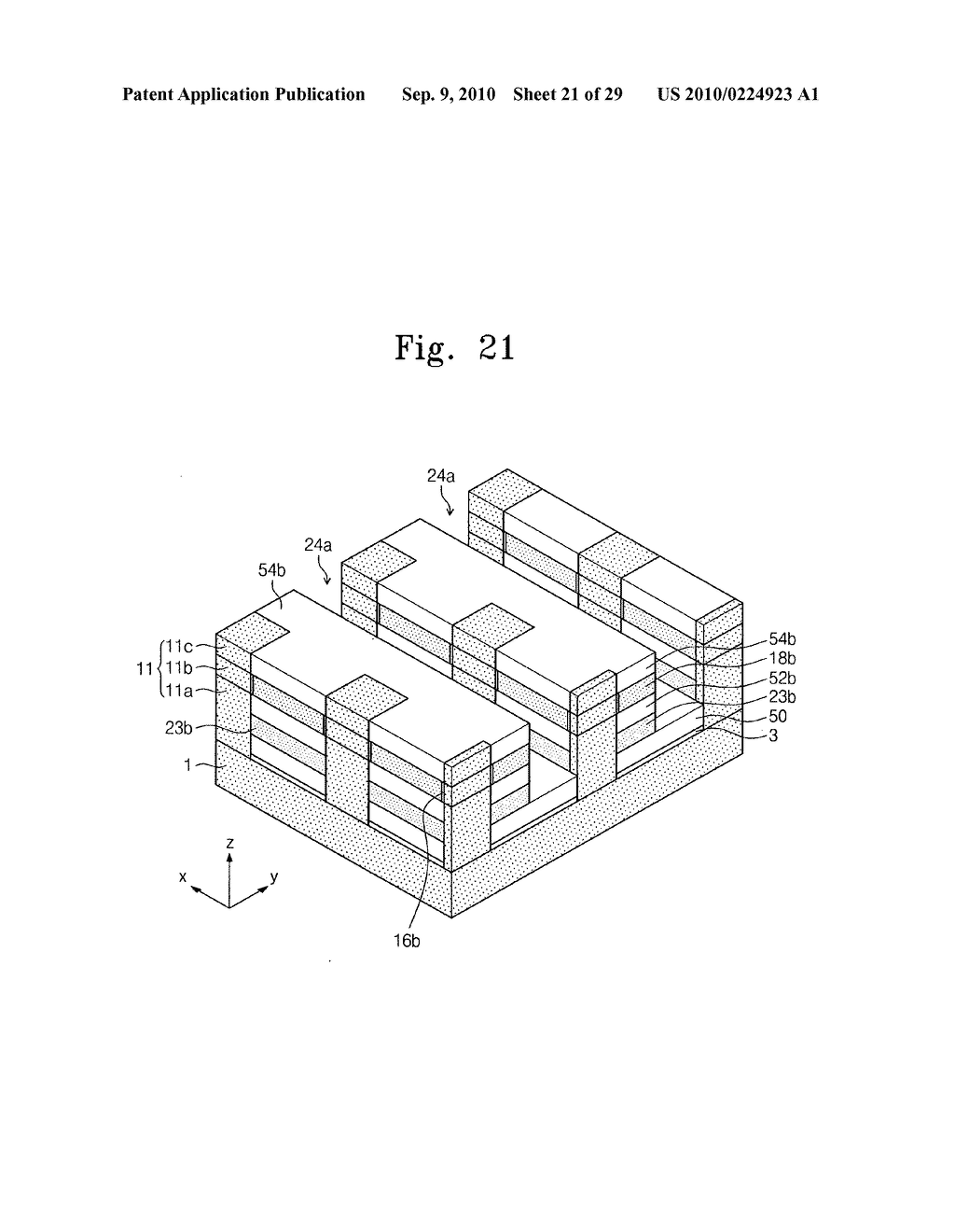 Semiconductor memory device and method of manufacturing the same - diagram, schematic, and image 22