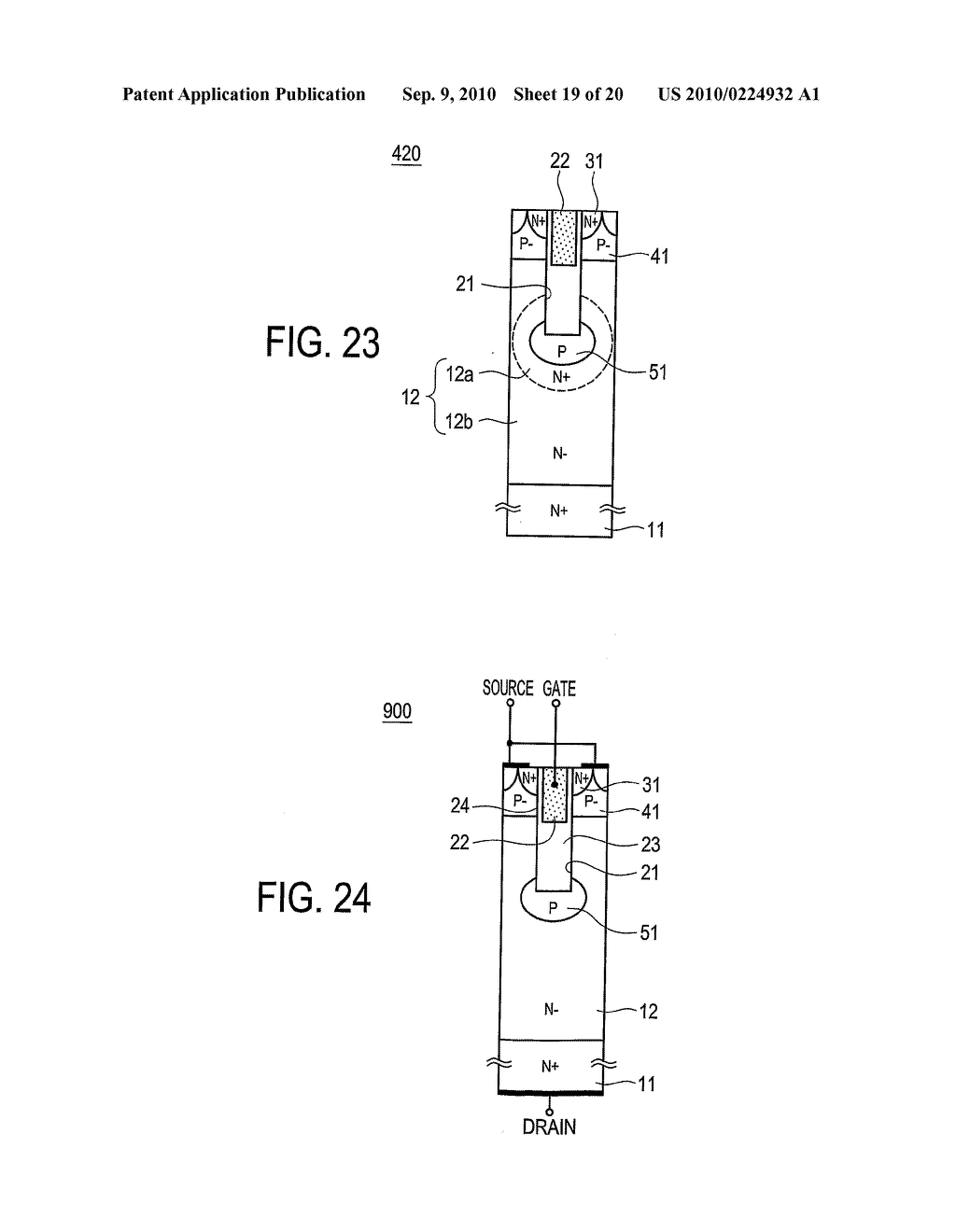 Insulated Gate-Type Semiconductor Device and Manufacturing Method Thereof - diagram, schematic, and image 20