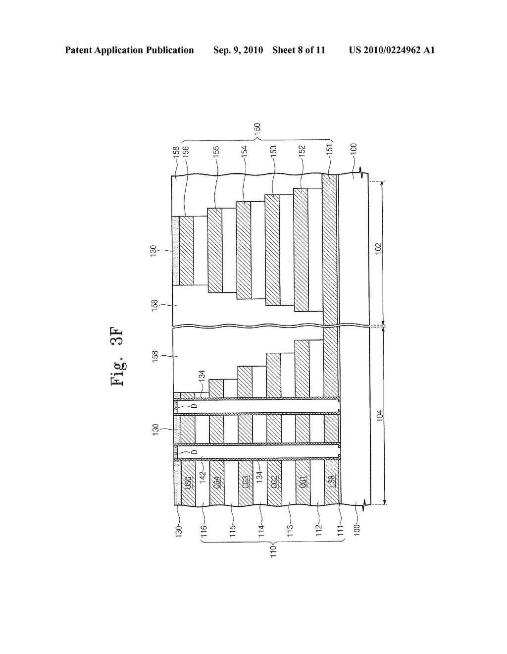 INTEGRATED CIRCUIT RESISTIVE DEVICES INCLUDING MULTIPLE INTERCONNECTED RESISTANCE LAYERS - diagram, schematic, and image 09